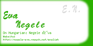 eva negele business card